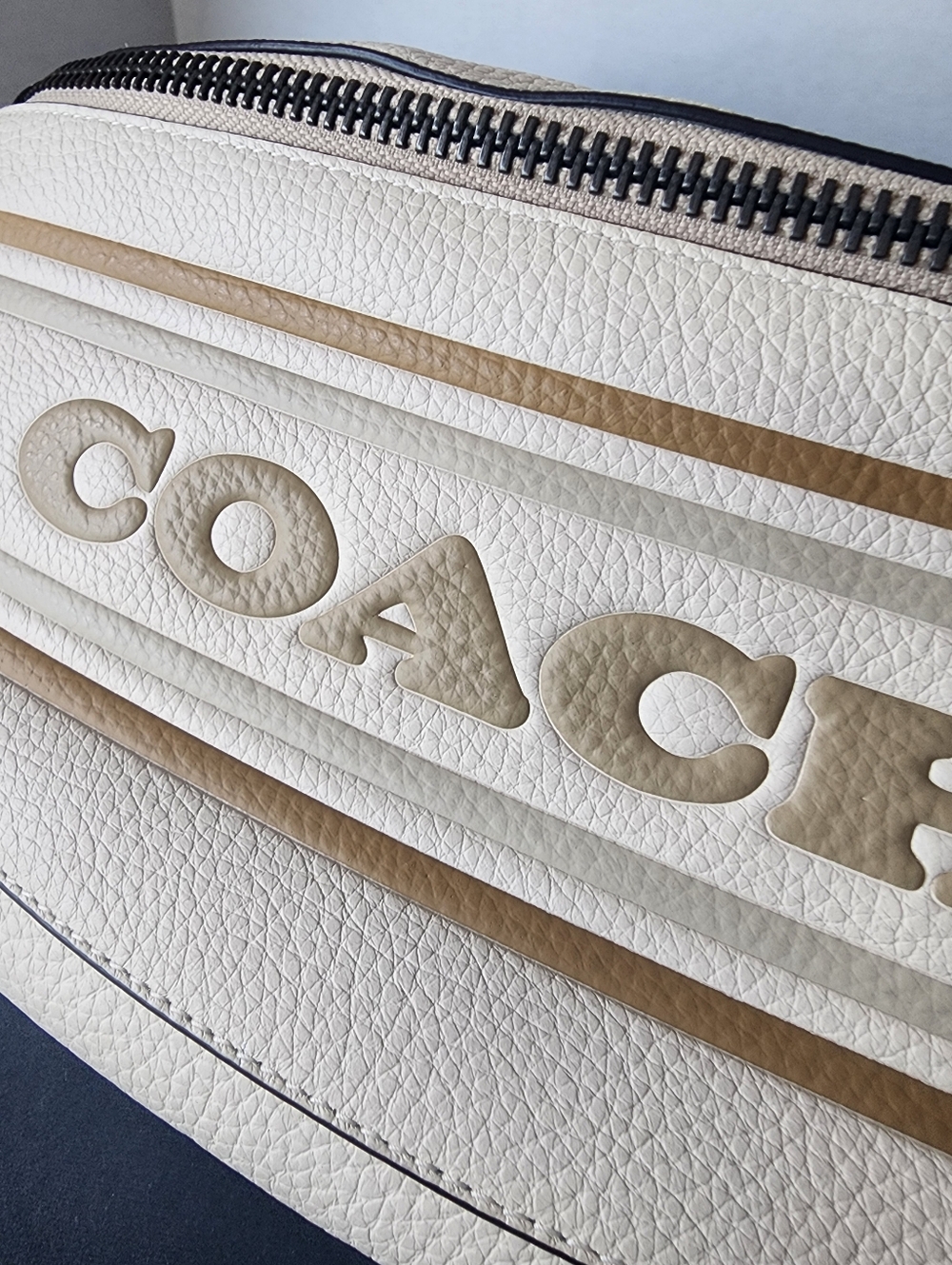 ✨️NWOT✨️ Coach Warren Belt Bag, Chalk & Brown, 2022, $378 MSRP - Picture 5 of 11